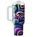 Abstract Spiral Waves  Custom Tumblers