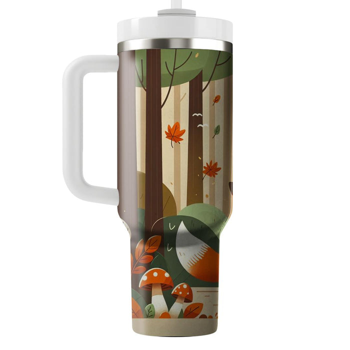 Woodland Fox  Decorative Tumblers