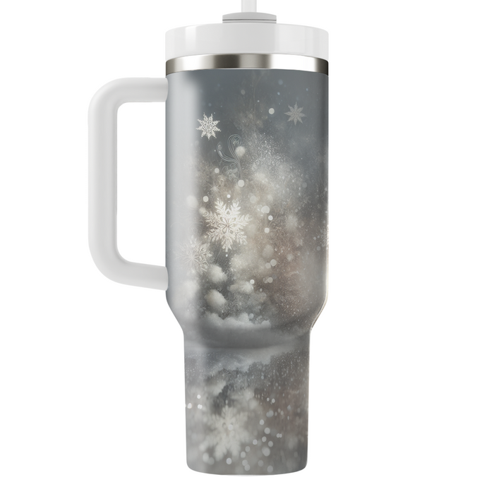 Winter Snowfall Serenade  Personalized Tumblers