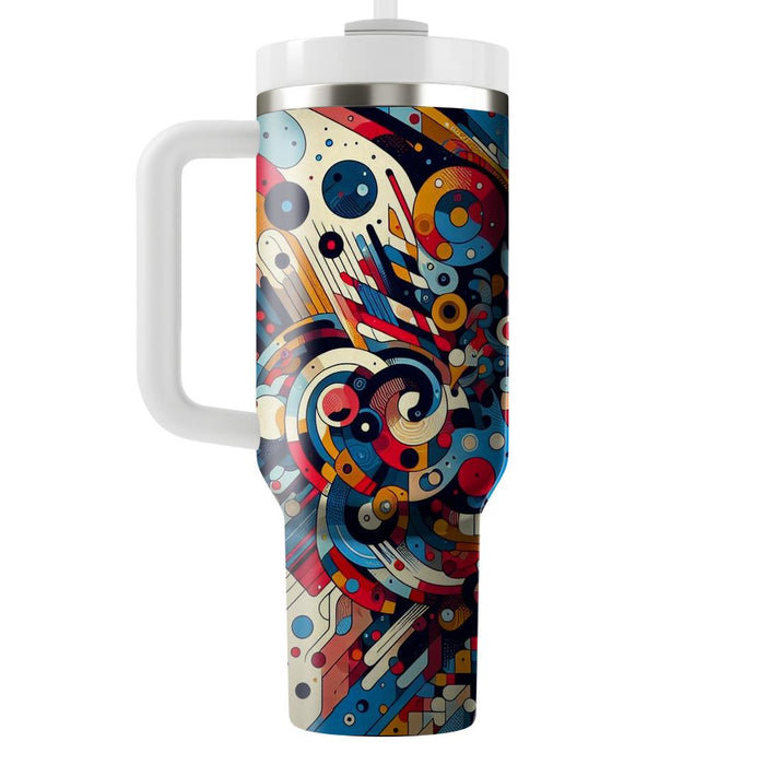 Abstract Art Explosion  Decorative Tumblers