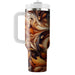 Autumn Leaves Whirl  Decorative Tumblers