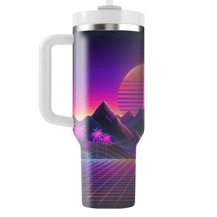 Synthwave Skies  Tumbler Cups