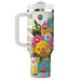 Floral Disco Fever Insulated Tumblers