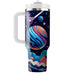 Galactic Retro Adventure  Personalized Tumblers