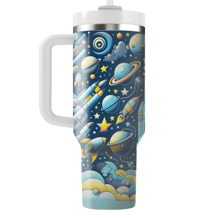 Retro Space Age Designs Travel Tumblers