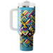 Bright Geometric  Travel Tumblers