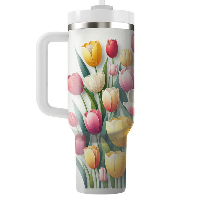 Springtime Tulip Symphony  Insulated Tumblers