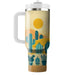 Cactus Garden Delight  Decorative Tumblers