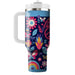 Vibrant Peace Sign  Tumblers With Lids