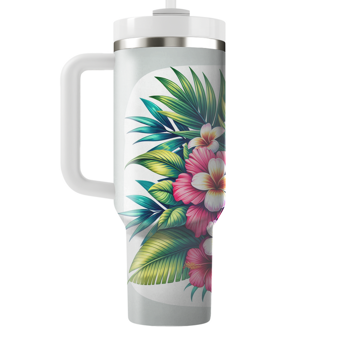 Tropical Paradise Dreams  Travel Tumblers