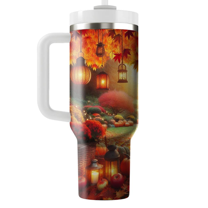 Autumn Festive Lanterns  Decorative Tumblers