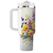 Vivid Wildflower Dream  Travel Tumblers