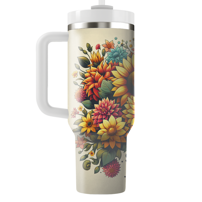 Summer Bloom Festival  Travel Tumblers