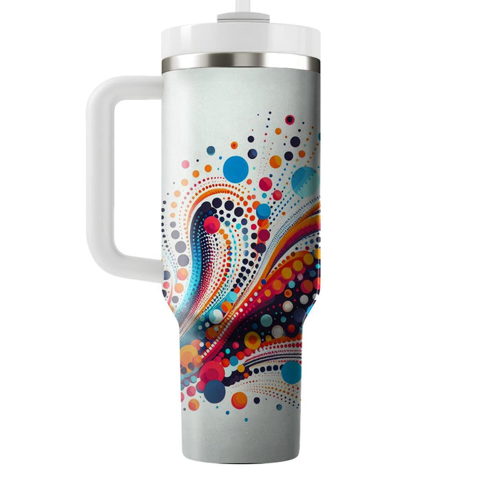 Dynamic Dots  Insulated Tumblers