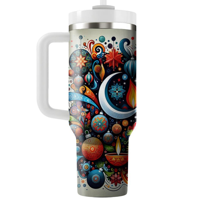 Unity In Diversity - A Global Festival Fusion  Custom Tumblers