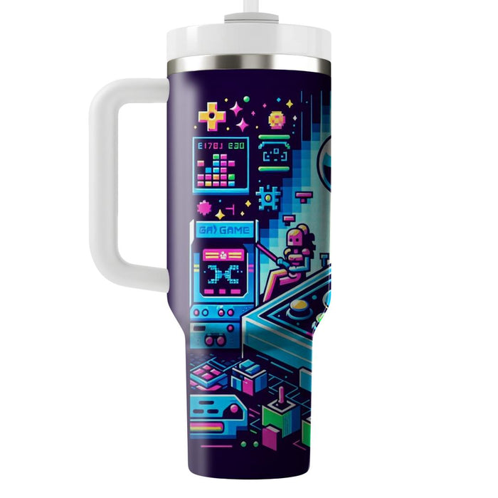 Vibrant Arcade  Insulated Tumblers