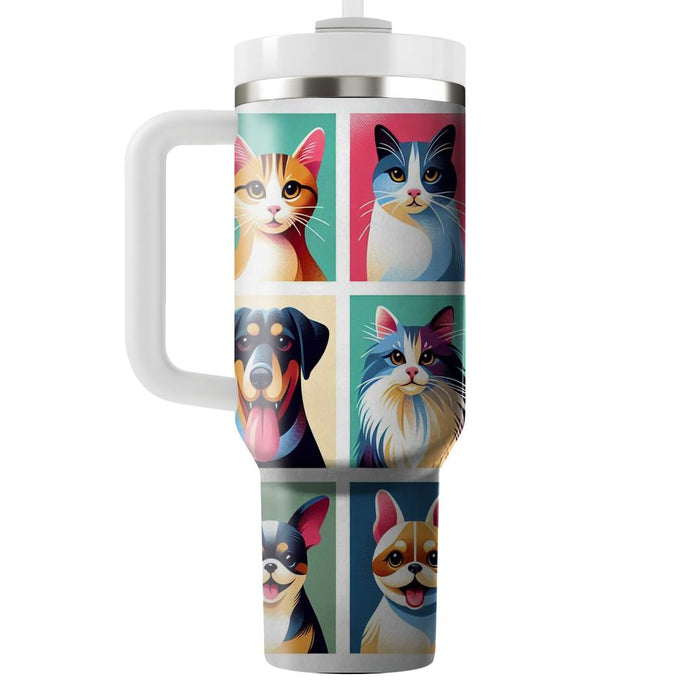 Artistic Pet Portraits  Personalized Tumblers