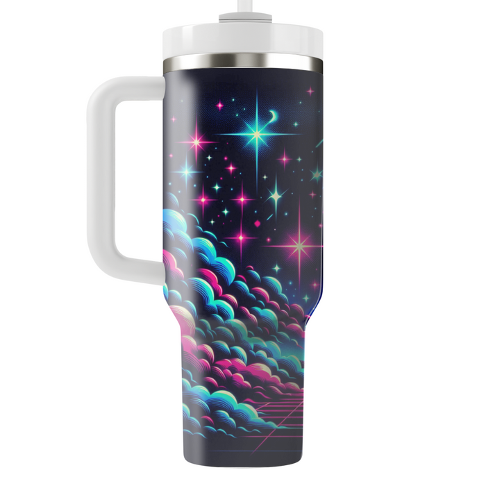 Neon Night Skies  Tumblers For Gifts