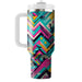 Zigzag Delight  Insulated Tumblers