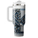 Artistic Linear Design  Personalized Tumblers