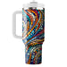 Dynamic Mosaic Tile  Decorative Tumblers