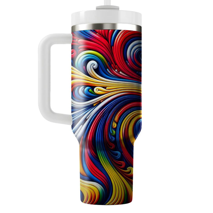 Bright Spirals  Tumblers For Gifts