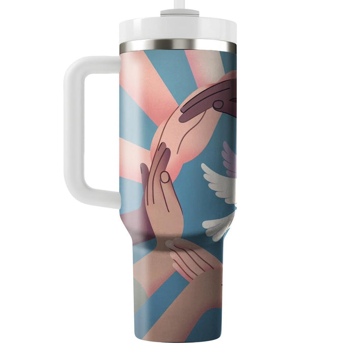 Unity In Diversity - International Day Of Peace  Custom Tumblers