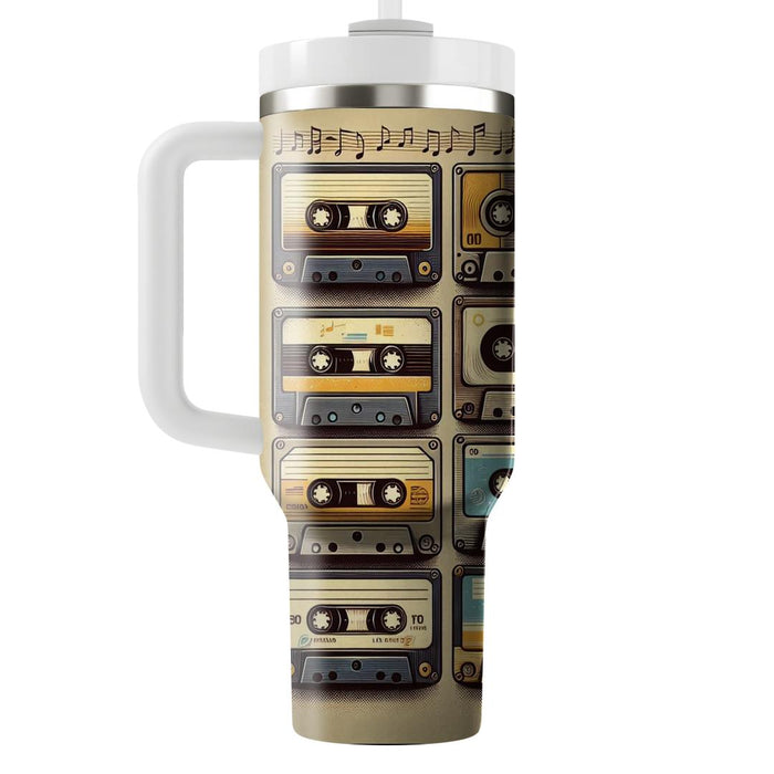 Vintage Cassette Mixtape  Custom Tumblers