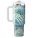 Wave Ripple Illusion  Custom Tumblers