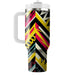 Zigzag Frenzy  Custom Tumblers