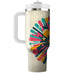 Vivid Starburst Splash  Tumbler Cups