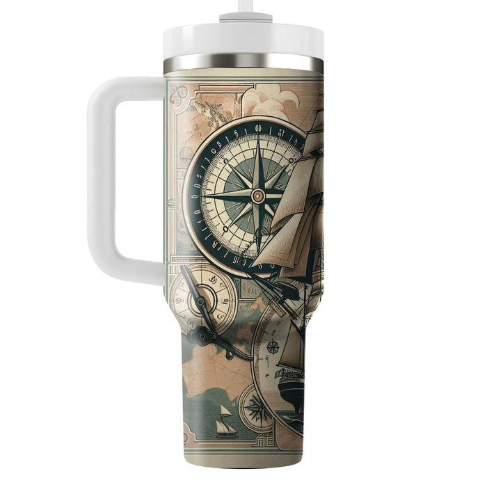 Vintage Voyage  Personalized Tumblers