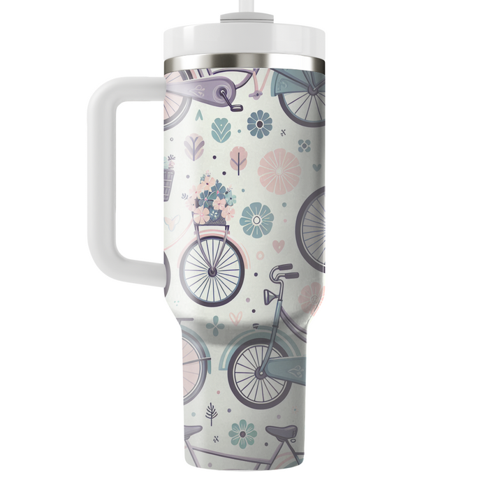 Vintage Bicycle Design  Insulated Tumblers