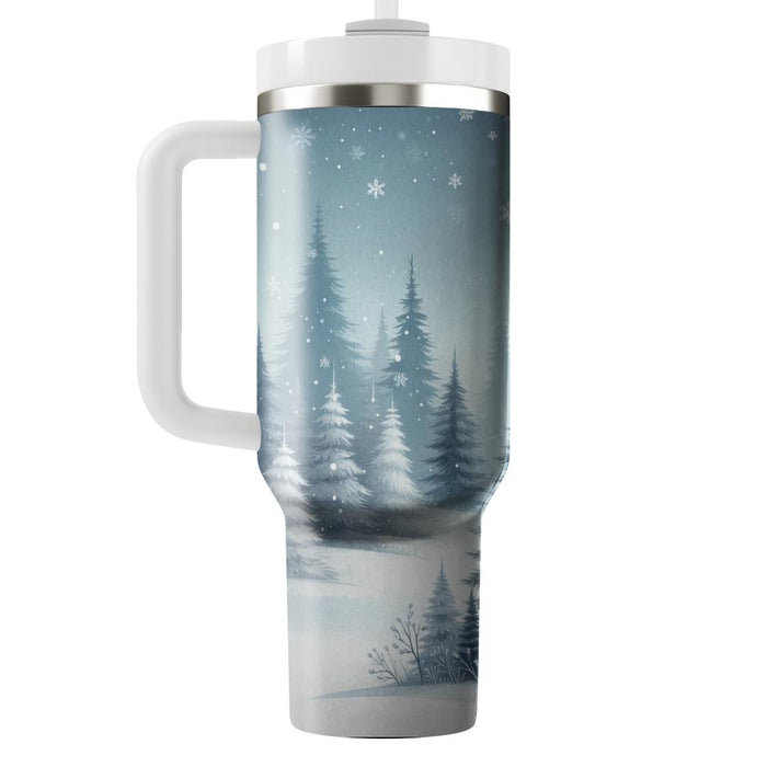 Serene Winter Woods  Decorative Tumblers