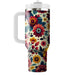 Bold Floral Bouquets  Insulated Tumblers