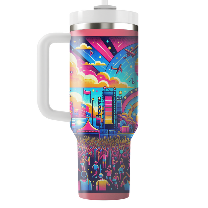 Funky Music Festival Insulated Tumblers