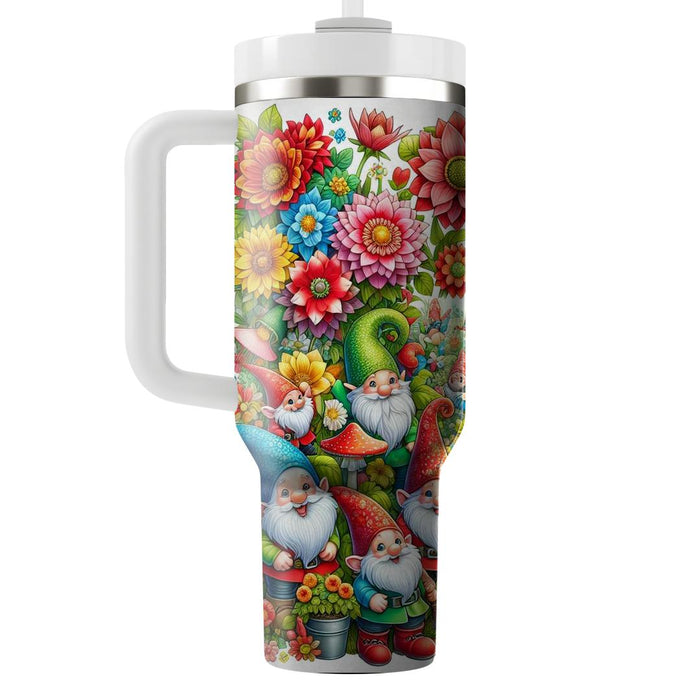 Garden Gnome Spring Adventure  Custom Tumblers