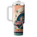 Whimsical Carousel  Personalized Tumblers