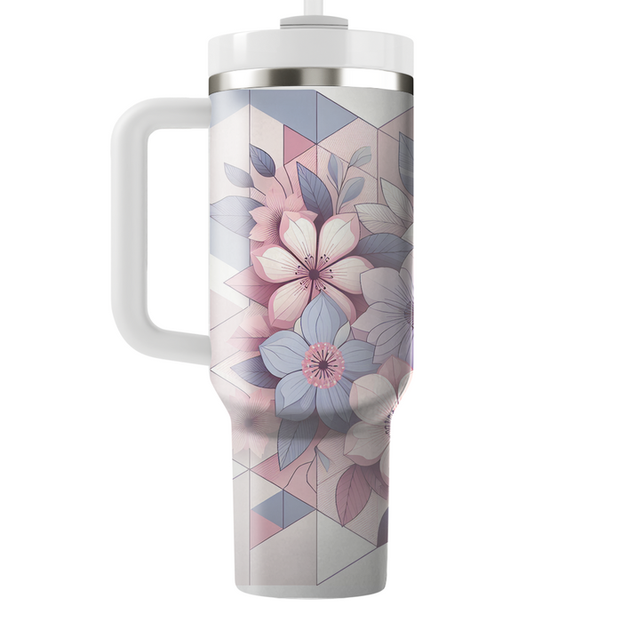 Soft Blossom Floral  Insulated Tumblers