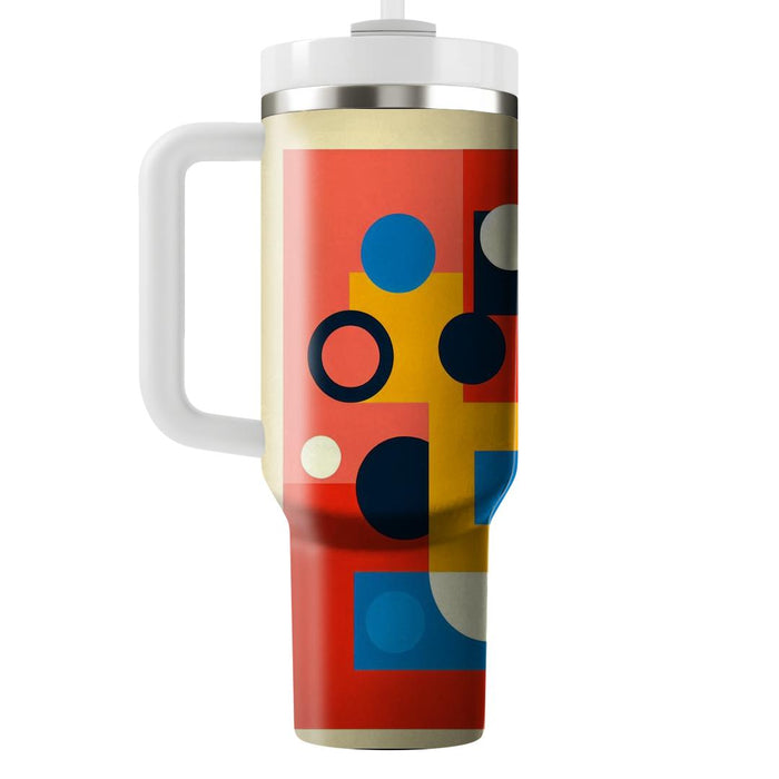 Geometric Pop Art Delight  Tumblers With Lids