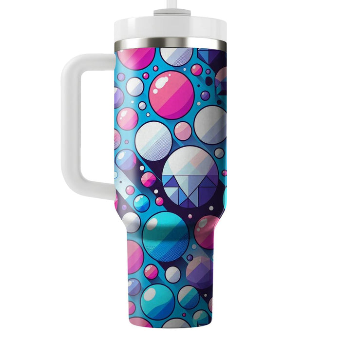 Geometric Bubbles  Insulated Tumblers