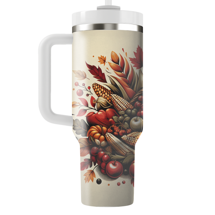 Bountiful Blessings - Thanksgiving  Decorative Tumblers