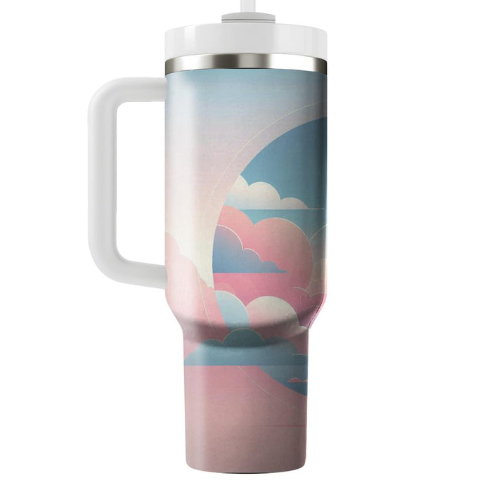 Whimsical Cloudscapes  Personalized Tumblers