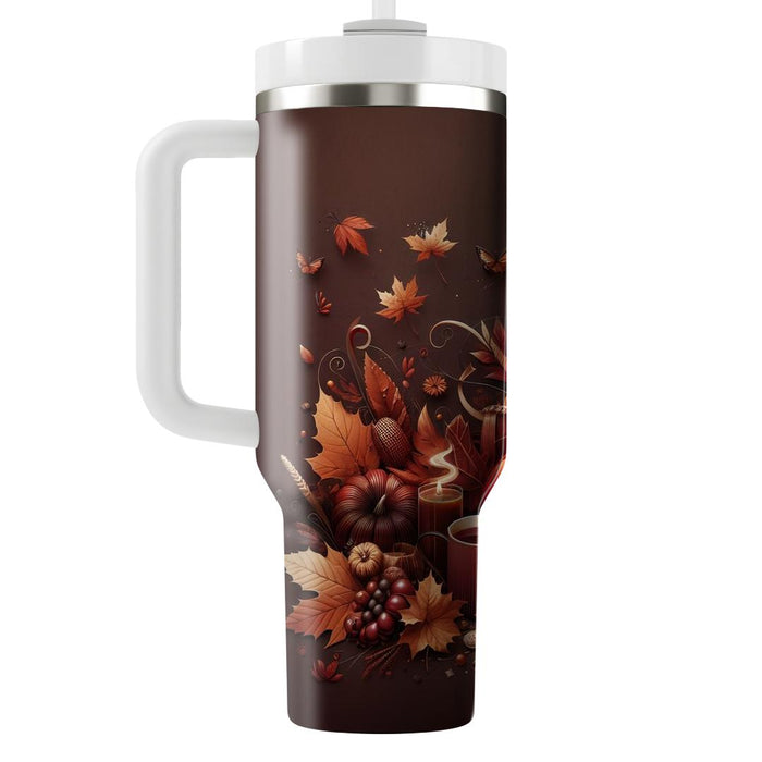 Autumn Family Gathering  Tumblers For Gifts