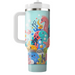 Whimsical Ocean Life Tumblers With Lids