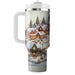 Winter Holiday Village  Insulated Tumblers