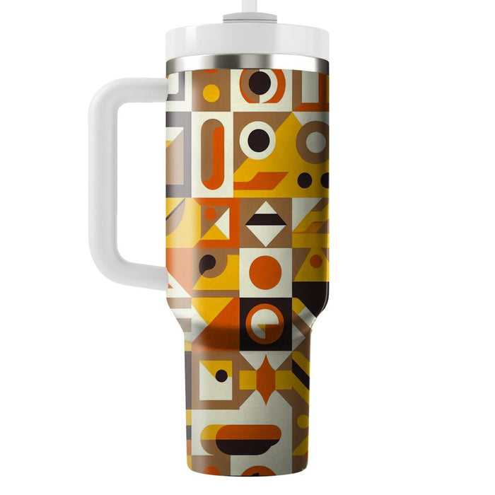 Retro Pattern  Personalized Tumblers