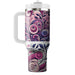 Whimsical Floral Swirl  Tumblers For Gifts