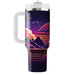 Synthwave Sunset Serenity  Tumbler Cups