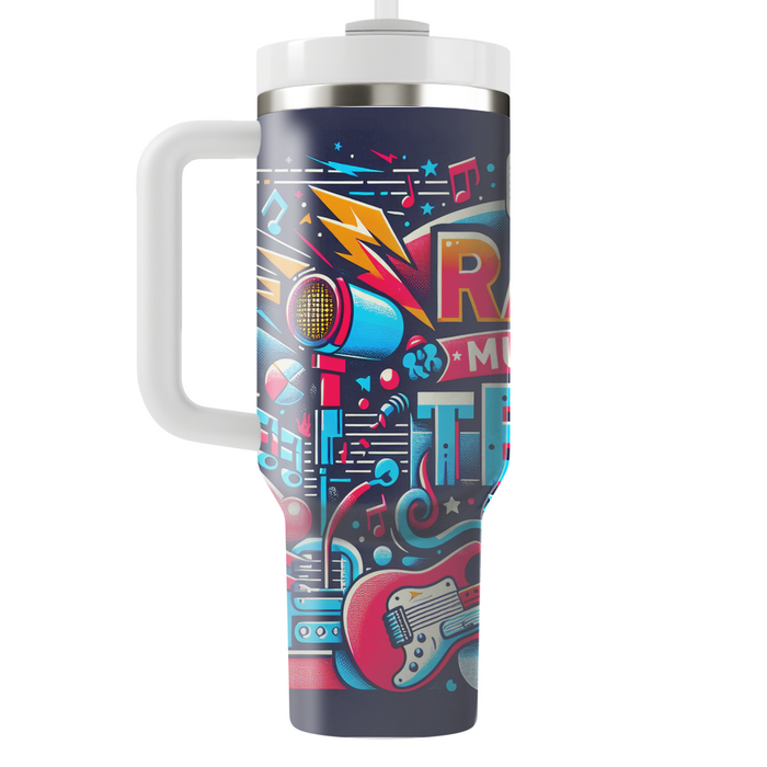 Rad Retro Music Fest Custom Tumblers